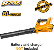 ΦΥΣΗΤΗΡΑΣ ΦΥΛΛΩΝ ΜΠΑΤΑΡΙΑΣ 20V LI-ION SOLO INGCO CABLI20428