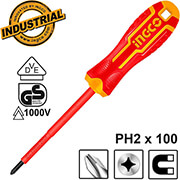 ΚΑΤΣΑΒΙΔΙ ΗΛΕΚΤΡΟΛΟΓΟΥ VDE ΣΤΑΥΡΟΥ PH2X100MM INGCO HISD81PH2100