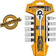 INGCO ΣΕΤ 12 ΤΕΜ. ΚΑΡΥΔΑΚΙΑ 1/4'' INGCO HKTS14122