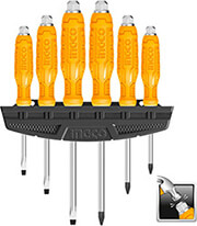 INGCO ΣΕΤ 6 ΤΕΜ. ΚΑΤΣΑΒΙΔΙΑ ΧΤΥΠΗΤΑ INGCO HSGTDC180601