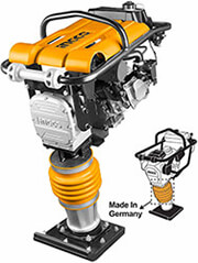 INGCO ΒΕΝΖΙΝΟΚΙΝΗΤΟΣ ΣΥΜΠΙΕΣΤΗΣ ΕΔΑΦΟΥΣ - ΔΟΝΗΤΗΣ ΕΔΑΦΟΥΣ INGCO GRT75-2E