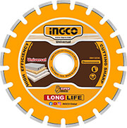 ΔΙΑΜΑΝΤΟΔΙΣΚΟΣ ΔΟΜΙΚΩΝ ΥΛΙΚΩΝ Φ355X25.4X12MM INGCO DMD033551