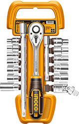 ΣΕΤ ΚΑΡΥΔΑΚΙΑ 1/2'' 17 ΤΕΜ. INGCO HKTS12171