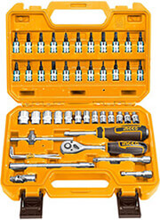 ΣΕΤ ΚΑΡΥΔΑΚΙΑ 1/4'' 46 ΤΕΜ. INGCO HKTS14462