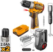 ΕΡΓΑΛΕΙΑ ΜΠΑΤΑΡΙΑΣ 16V LI-ION ΣΕΤ 3 ΤΕΜ. INGCO CKLI1638