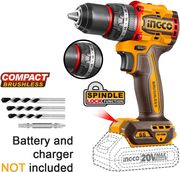 ΚΡΟΥΣΤΙΚΟ ΔΡΑΠΑΝΟΚΑΤΣΑΒΙΔΟ COMPACT ΜΠΑΤΑΡΙΑΣ 20V LI-ION 66NM SOLO INGCO CIDLI206681