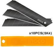 ΛΑΜΕΣ ΦΑΛΤΣΕΤΑΣ ΜΑΥΡΕΣ 18MMX100MM INGCO HKNCB181