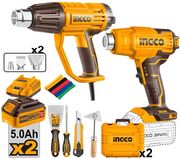 INGCO ΠΙΣΤΟΛΙΑ ΘΕΡΜΟΥ ΑΕΡΑ ΣΕΤ 2 ΤΕΜ. INGCO COSLI250801E