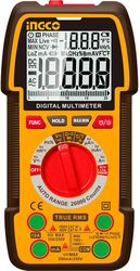 ΨΗΦΙΑΚΟ ΠΟΛΥΜΕΤΡΟ 1000V TRUE RMS ΜΕ ΜΕΤΡΗΣΗ INGCO DM410003