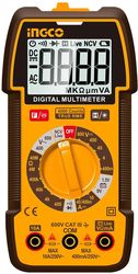 INGCO ΨΗΦΙΑΚΟ ΠΟΛΥΜΕΤΡΟ 600V TRUE RMS ΜΕ ΜΕΤΡΗΣΗ AC/DC/ ΑΝΤΙΣΤΑΣΗΣ/ NCV INGCO DM36002