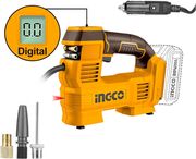 INGCO ΑΕΡΟΣΥΜΠΙΕΣΤΗΣ ΑΥΤΟΚΙΝΗΤΟΥ ΜΠΑΤΑΡΙΑΣ 20V LI-ION SOLO INGCO CACLI2012