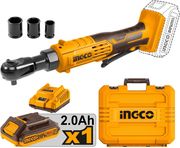 ΚΑΣΤΑΝΙΑ 3/8'' ΜΠΑΤΑΡΙΑΣ 20V LI-ION +ΒΑΛΙΤΣΑ 65NM INGCO CDRLI2060152