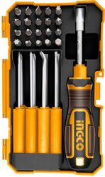 INGCO ΚΑΤΣΑΒΙΔΙ ΚΑΣΤΑΝΙΑΣ ΜΕ ΜΥΤΕΣ ΣΕΤ 30 ΤΕΜ. INGCO AKISD3001