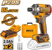 INGCO ΚΑΤΣΑΒΙΔΙ ΠΑΛΜΙΚΟ ΜΠΑΤΑΡΙΑΣ 20V LI-ION 285NM INGCO CIRLI2028E