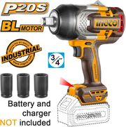 ΚΡΟΥΣΤΙΚΟ ΜΠΟΥΛΟΝΟΚΛΕΙΔΟ ΜΠΑΤΑΡΙΑΣ 20V LI-ION SOLO 1350-1900NM INGCO CIWLI201351