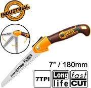 INGCO ΠΡΙΟΝΙ ΚΛΑΔΕΜΑΤΟΣ ΑΝΑΔΙΠΛΟΥΜΕΝΟ 180MM INGCO HFSW1806