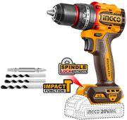 INGCO ΚΡΟΥΣΤΙΚΟ ΔΡΑΠΑΝΟΚΑΤΣΑΒΙΔΟ ΜΠΑΤΑΡΙΑΣ 20V LI-ION SOLO 55ΝM INGCO CIDLI205581