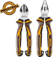 INGCO ΣΕΤ ΠΕΝΣΑ 200MM ΚΑΙ ΠΛΑΓΙΟΚΟΠΤΗΣ 180MM INGCO HKPS28216