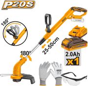 ΘΑΜΝΟΚΟΠΤΙΚΟ ΜΠΑΤΑΡΙΑΣ 20V LI-ION INGCO CGTLI20301E