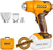 ΠΙΣΤΟΛΙ ΘΕΡΜΟΥ ΑΕΡΑ ΜΠΑΤΑΡΙΑΣ 20V LI-ION SOLO+ΒΑΛΙΤΣΑ INGCO HGLI200251