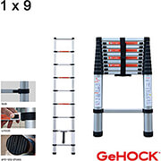 ΤΗΛΕΣΚΟΠΙΚΗ ΣΚΑΛΑ ΑΛΟΥΜΙΝΙΟΥ 9 ΣΚΑΛΙΩΝ GEHOCK 9350260