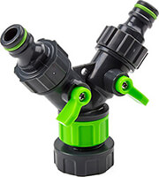 GEHOCK ΡΑΚΟΡ ΔΙΠΛΗΣ ΠΑΡΟΧΗΣ ΜΕ ΔΙΑΚΟΠΤΕΣ 3/4'' - 1'' GEHOCK 2WTA3401