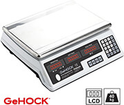 ΨΗΦΙΑΚΗ ΕΠΙΤΡΑΠΕΖΙΑ ΖΥΓΑΡΙΑ ΕΩΣ 40KG ΛΕΥΚΗ GEHOCK PCS0401