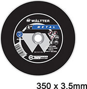 WΑLTTER ΔΙΣΚΟΙ ΚΟΠΗΣ METAL WALTTER 350X3.5MM WALTTER 3503525