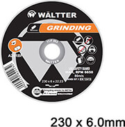 WΑLTTER ΔΙΣΚΟΣ ΛΕΙΑΝΣΗΣ ΣΙΔΗΡΟΥ / INOX WALTTER 230X6.0MM WALTTER 2306022