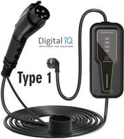 DIQ EV PRL 21635 US (PORTABLE EV CHARGER TYPE 2 PEVC16A01 - 16A - 3.5KW FOR TYPE1 US)