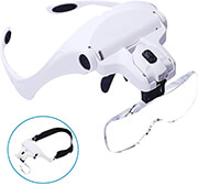 ΜΕΓΕΘΥΝΤΙΚΟΣ ΚΕΦΑΛΗΣ ΜΕ 2 LED ΦΩΣ ΚΑΙ 5 ΜΕΓΕΘΥΝΣΕΙΣ 989202