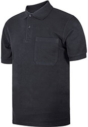 WORKO ΜΠΛΟΥΖΑ ΕΡΓΑΣΙΑΣ ΠΟΛΟ WORKO ΚΟΝΤΟ ΜΑΝΙΚΙ ΧΡΩΜΑ: ΓΚΡΙ ΜΟΛΥΒΙ ΜΕΓΕΘΟΣ: M