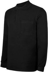 ΜΠΛΟΥΖΑΚΙ ΠΟΛΟ WORKO ΜΕ ΜΑΚΡΥ ΜΑΝΙΚΙ WR.3.300 ΧΡΩΜΑ: ΜΑΥΡΟ NO. L