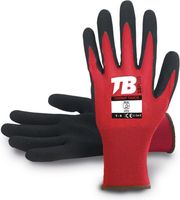 TB GROUP ΓΑΝΤΙΑ ΕΡΓΑΣΙΑΣ ΜΕ ΣΑΓΡΕ ΑΦΡΟ ΝΙΤΡΙΛΙΟΥ TB GROUP 700RMF TOUCH SIZE 8/M