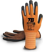 TB GROUP ΓΑΝΤΙΑ ΜΕ ΑΦΡΟ ΝΙΤΡΙΛΙΟΥ ΚΑΙ ΚΟΥΚΚΙΔΕΣ TB GROUP 715NA DOTAC SIZE 10/XL