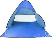 LUX UV POP UP TENT SINGLE DOOR 2-3 PEOPLE ΜΠΛΕ