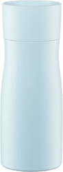 HAMA 181594 XAVAX THERMAL MUG, 400 ML, INSULATED MUG TO GO WITH DRINKS OPENING, PASTEL BLUE