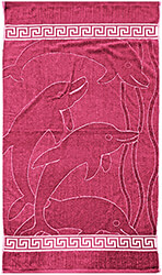 ΠΕΤΣΕΤΑ ΘΑΛΑΣΣΗΣ ΖΑΚΑΡ ΜΟΝΟΧΡΩΜΗ 75X150CM 450GR ΦΟΥΞΙΑ