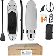 SUP ΦΟΥΣΚΩΤΗ ΣΑΝΙΔΑ ΜΕΓ.ΦΟΡΤ.:150KG ΒΑΡΟΣ ΣΑΝΙΔΑΣ=11.1KG ΜΗΚΟΣ=300CM(10FEET) ΠΛΑΤΟΣ=76CM ΠΑΧΟΣ=15CM