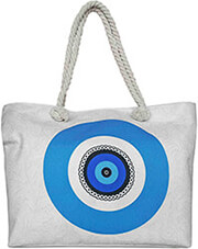 ΤΣΑΝΤΑ ΠΑΡΑΛΙΑΣ ΜΕΓΑΛΗ ΜΕ ΜΑΤΙ ΤΡΙΠΛΟ 58X37X16CM