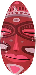 ΣΑΝΙΔΑ ΞΥΛΙΝΗ SURF SKIMBOARD 76X45CM S2