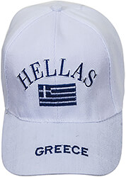 ΚΑΠΕΛΟ ΤΖΟΚΕΥ GREECE ΑΝΔΡΙΚΟ ΑΣΠΡΟ