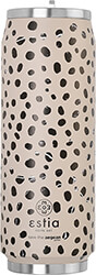 ESTIA ESTIA 01-16777 TRAVEL CUP SAVE THE AEGEAN ΠΟΤΗΡΙ ΘΕΡΜΟΣ ΜΕ ΚΑΛΑΜΑΚΙ LEOPARD TAUPE 500ML