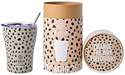 ESTIA ESTIA 01-16852 COFFEE MUG SAVE THE AEGEAN 350ML ΠΟΤΗΡΙ ΘΕΡΜΟΣ ΜΕ ΚΑΛΑΜΑΚΙ LEOPARD TAUPE