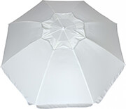 ΟΜΠΡΕΛΑ ESCAPE 2.0M 180GR 8 ΑΚΤ. FIBERGLASS 6MM ΛΕΥΚΗ 12041