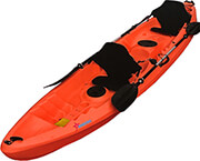 SEASTAR KAYAK CAPTAIN II 2ΘΕΣΙΟ 380Χ80Χ34.5CM SEASTAR 28144-ΠΟΡΤΟΚΑΛΙ