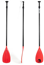 SCK SCK ΚΟΥΠΙ SUP ΡΥΘΜΙΖΟΜΕΝΟ 169-209CM ΑΛΟΥΜΙΝΙΟΥ ΚΟΚΚΙΝΟ ΣΠΑΣΤΟ ΣΕ 2 ΜΕΡΗ