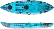 SCK SCK CONGER 295 ΜΟΝΟΘΕΣΙΟ ΚΑΓΙΑΚ ΨΑΡΕΜΑΤΟΣ ΜΑΥΡΟ-ΜΠΛΕ