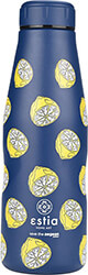 ESTIA ΘΕΡΜΟΣ TRAVEL FLASK SAVE THE AEGEAN 500ML CITRUS INFUSION 01-22105