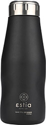 ESTIA ΘΕΡΜΟΣ TRAVEL FLASK SAVE THE AEGEAN 350ML MIDNIGHT BLACK 01-22297